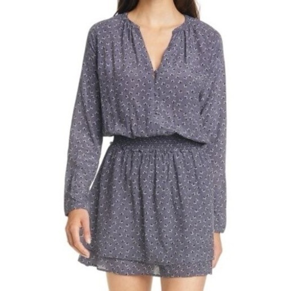 Rails Jasmine Long Sleeve Dress Midnight Stars M‎